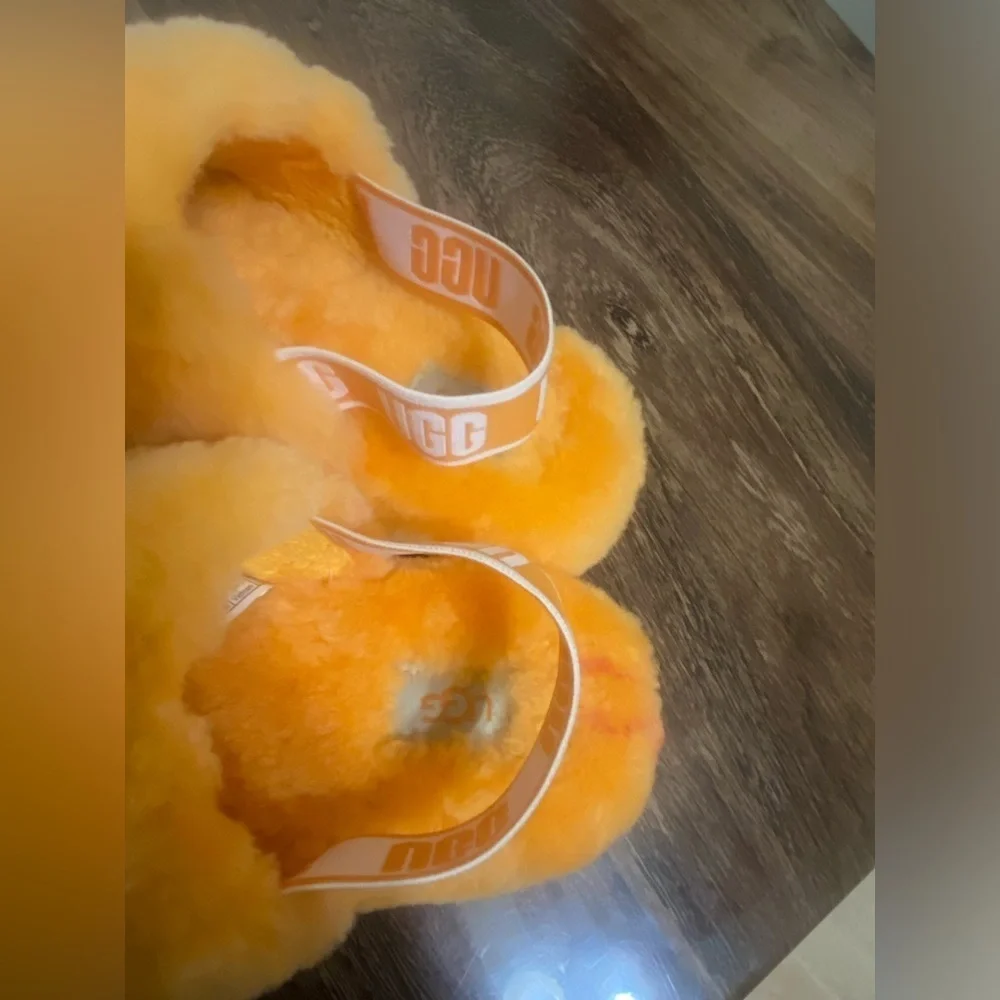 UGG Kids Fluff Yeah Poppy Slide